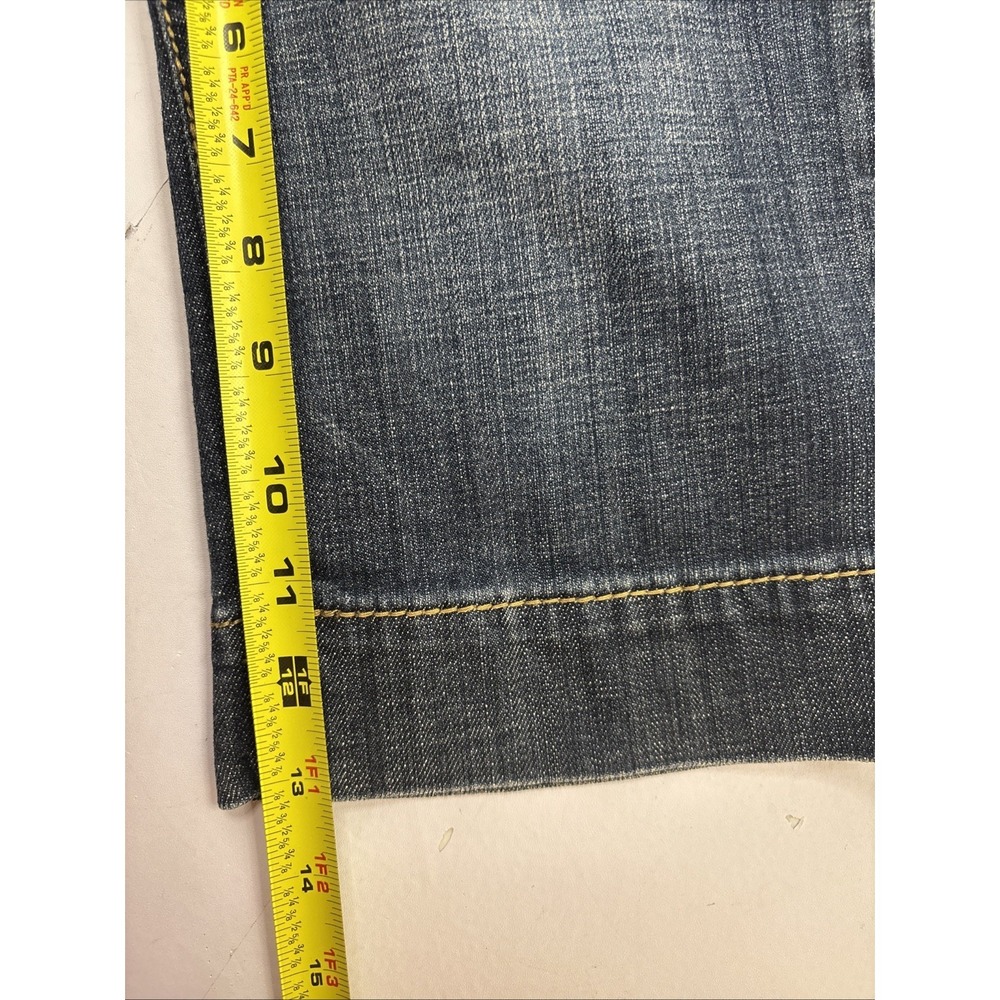 Kut from the Kloth Womens Bermuda Stretch Jean Shorts Y2K Flap Pocket Size 2 - Picture 9 of 11